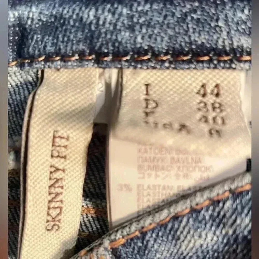 Brunello Cucinelli Medium Wash Skinny Jeans Size 8 Italian Cotton